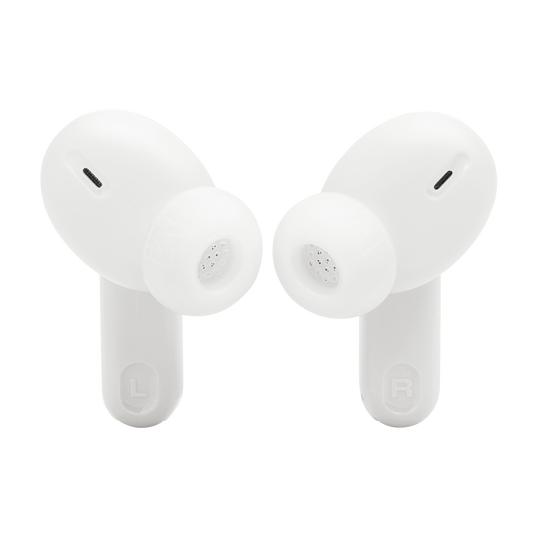 JBL Tune Beam 2 - White - True Wireless Noise Cancelling Earbuds - Back